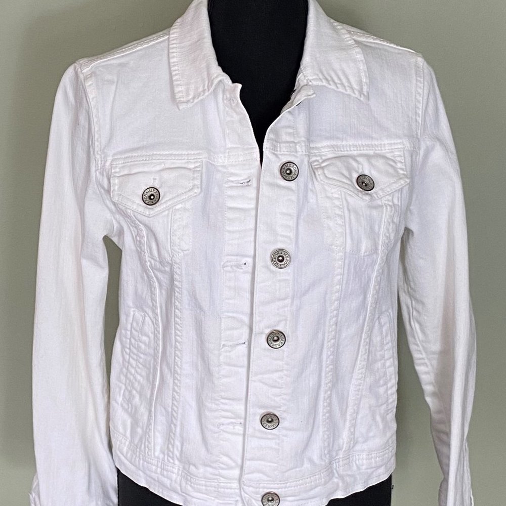 MERONA white denim jacket